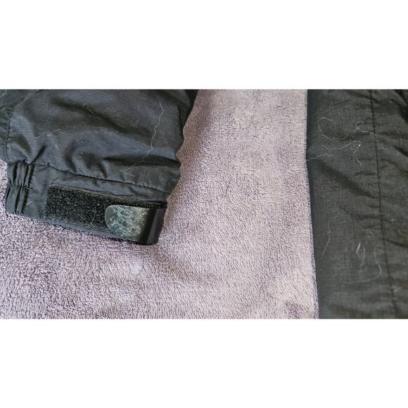 Footjoy FJ Half Zip Golf Jacket Nylon Windbreaker Black with White Men's Size L - Picture 5 of 9